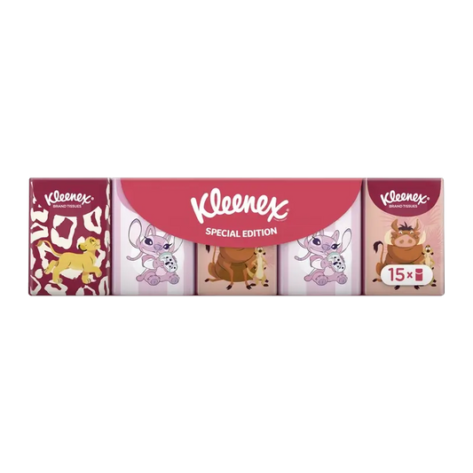 Kleenex Disney Tissue Pocket, 15 Stück.