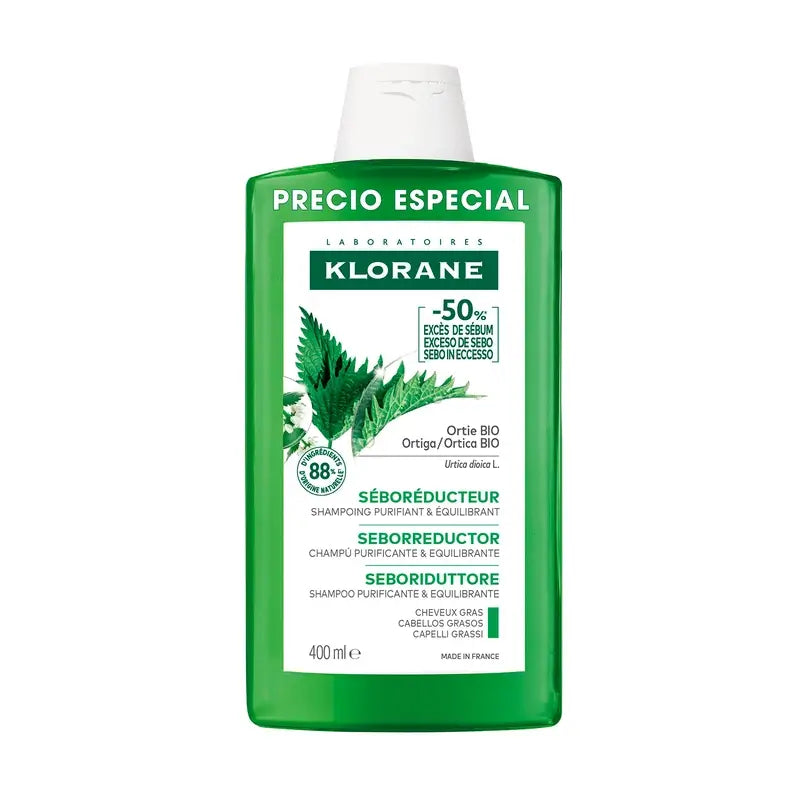 Klorane Brennnessel Shampoo 400 ml