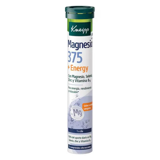 Kneipp Magnesium 375 + Energie, 15 Tabletten