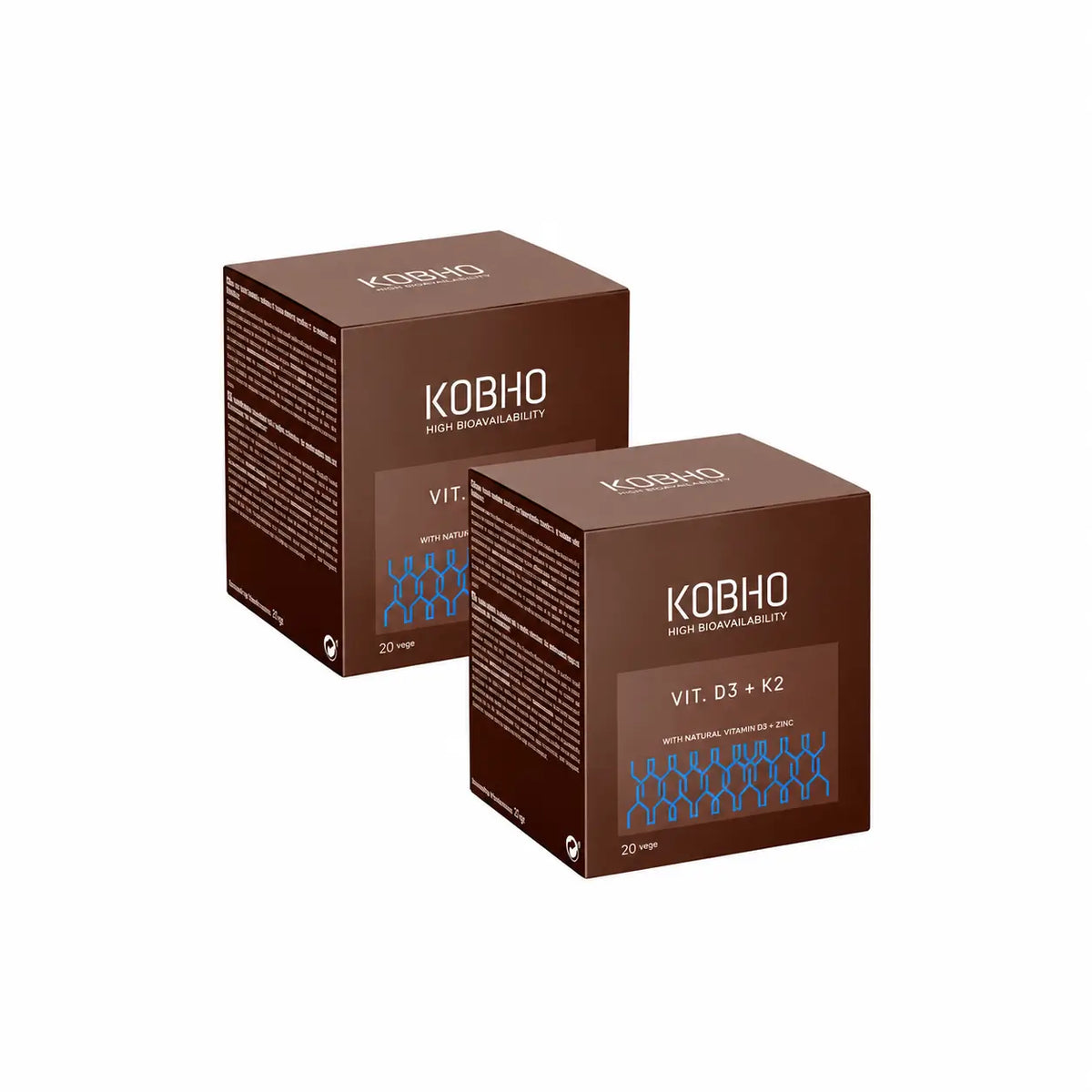 Kobho Duplo D3 + K2, 40 Ampullen