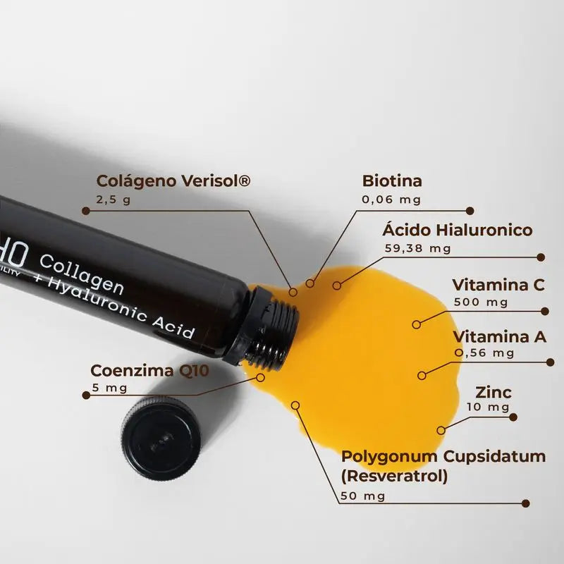 Kobho Labs Kollagen + Hyaluronsäure Supplement, 20 Fläschchen
