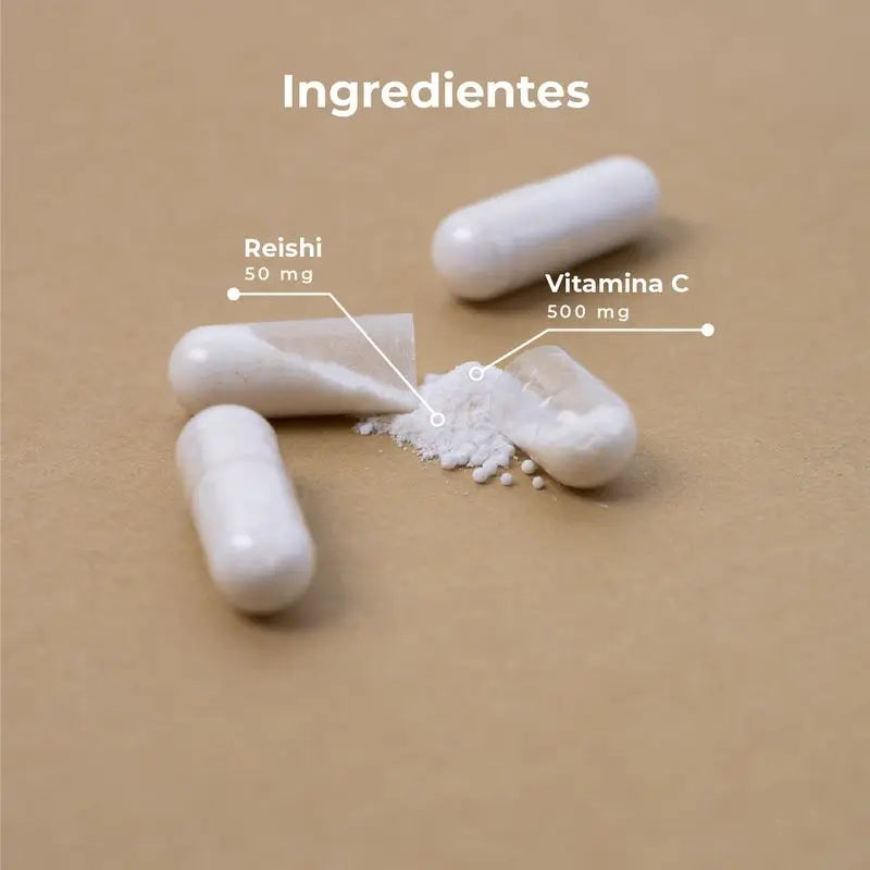 Kobho Labs Liposomale Vitamin C Ergänzung + Reishi, 60 Kapseln
