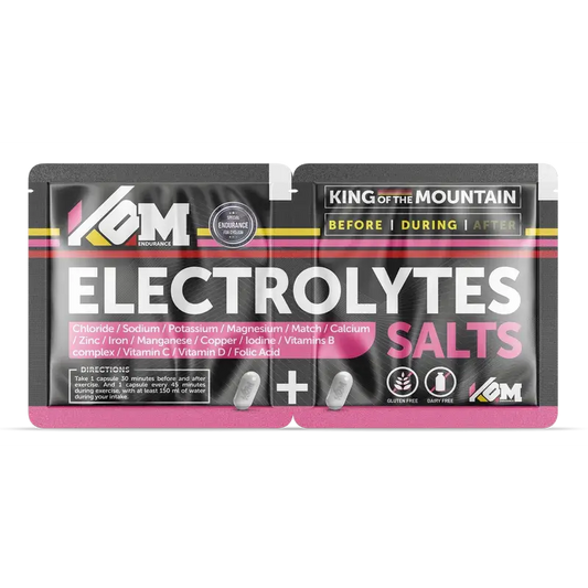 Kom Endurance Hydration Sports Nutrition, zwei Elektrolytkapseln im Doppelpack