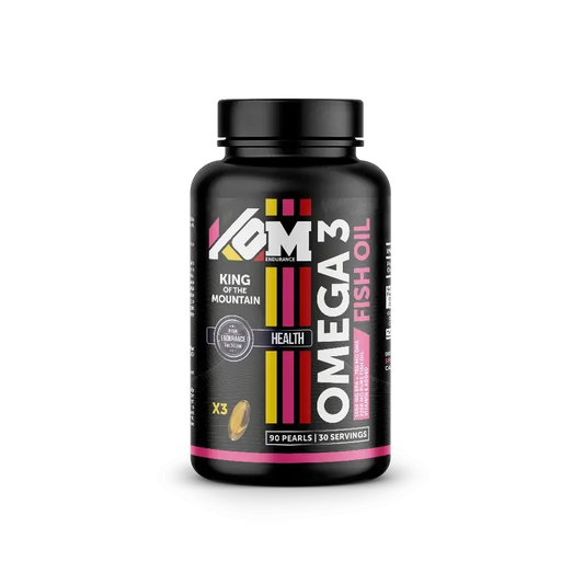 Kom Endurance Omega 3 Sportnahrung, 90 Omega3 Softgel Flasche