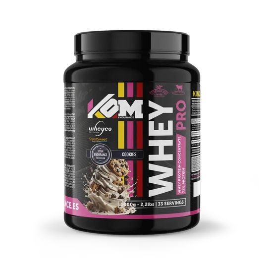 Kom Endurance Proteins Sports Nutrition , whey protein 1kg canister cookies flavour