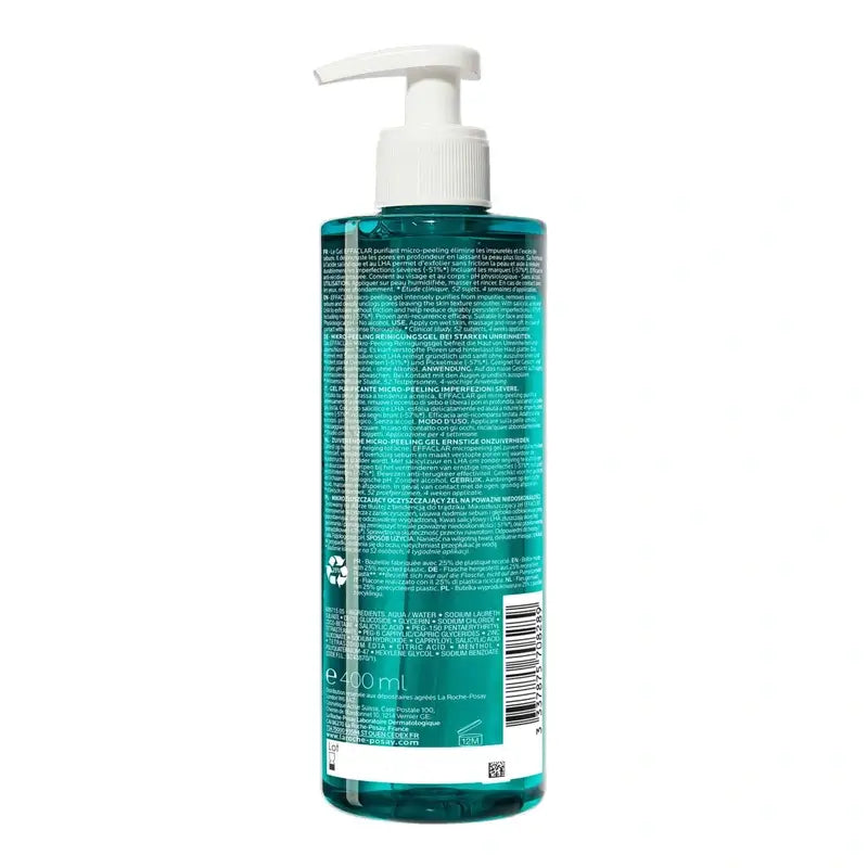 La Roche Posay Effaclar Reinigendes Mikro-Peeling-Gel 400 ml
