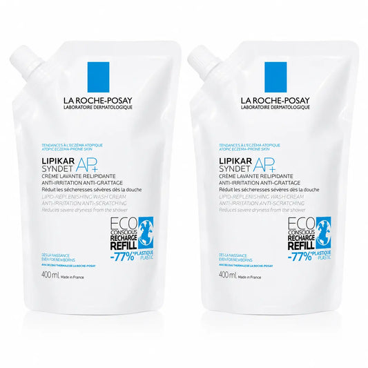 La Roche Posay Pack La Roche Posay Lipikar Syndet Ap+ Refill , 400 Ml, x2
