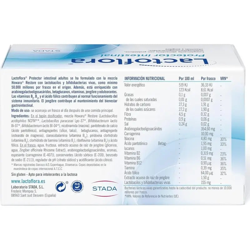 Lactoflora für Erwachsene, 3 x 10 Fläschchen