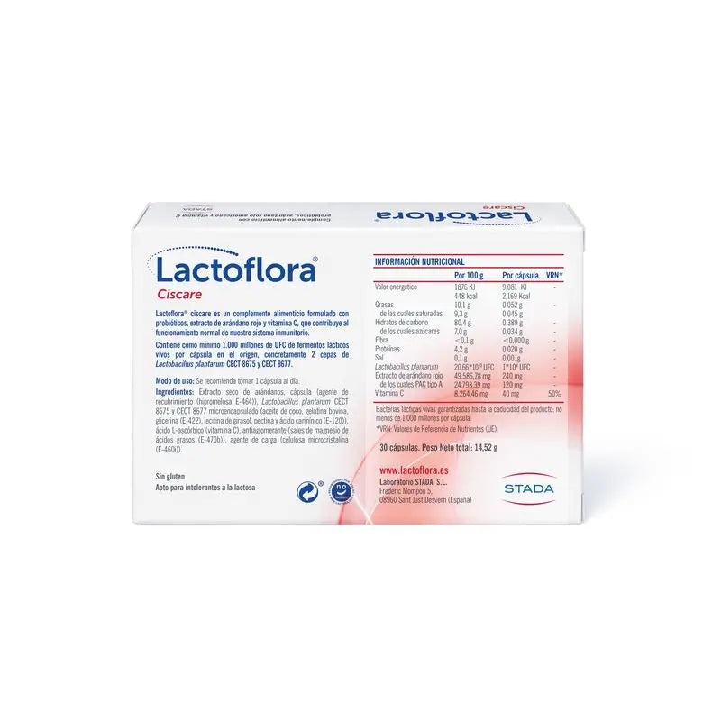 Lactoflora Ciscare 30 Kapseln