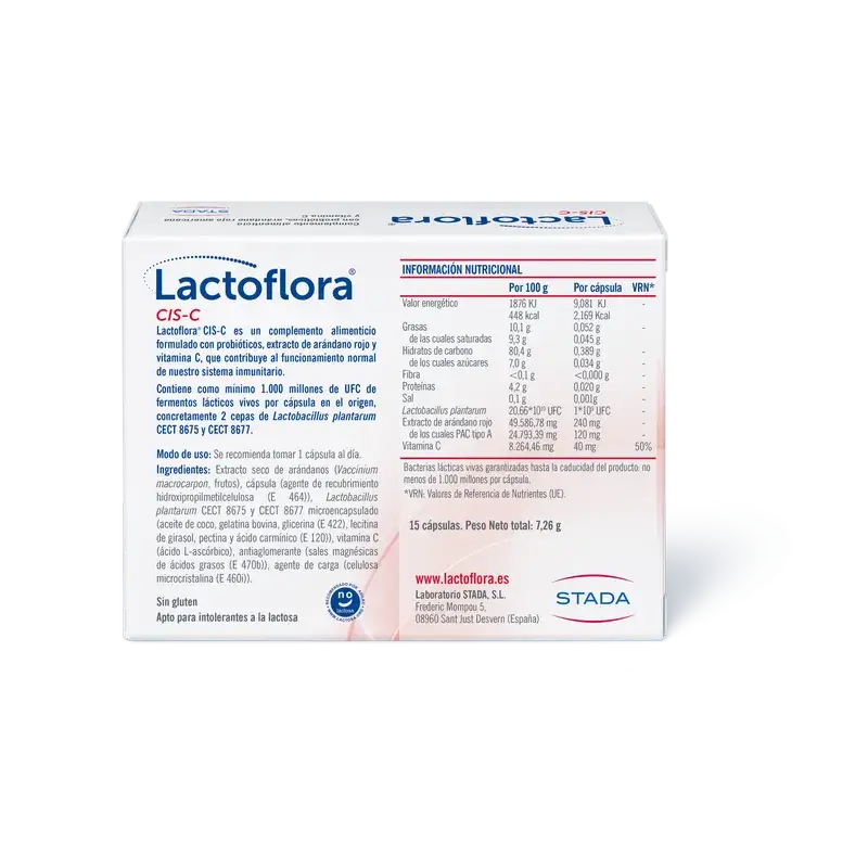Lactoflora Ciscare 15 Kapseln