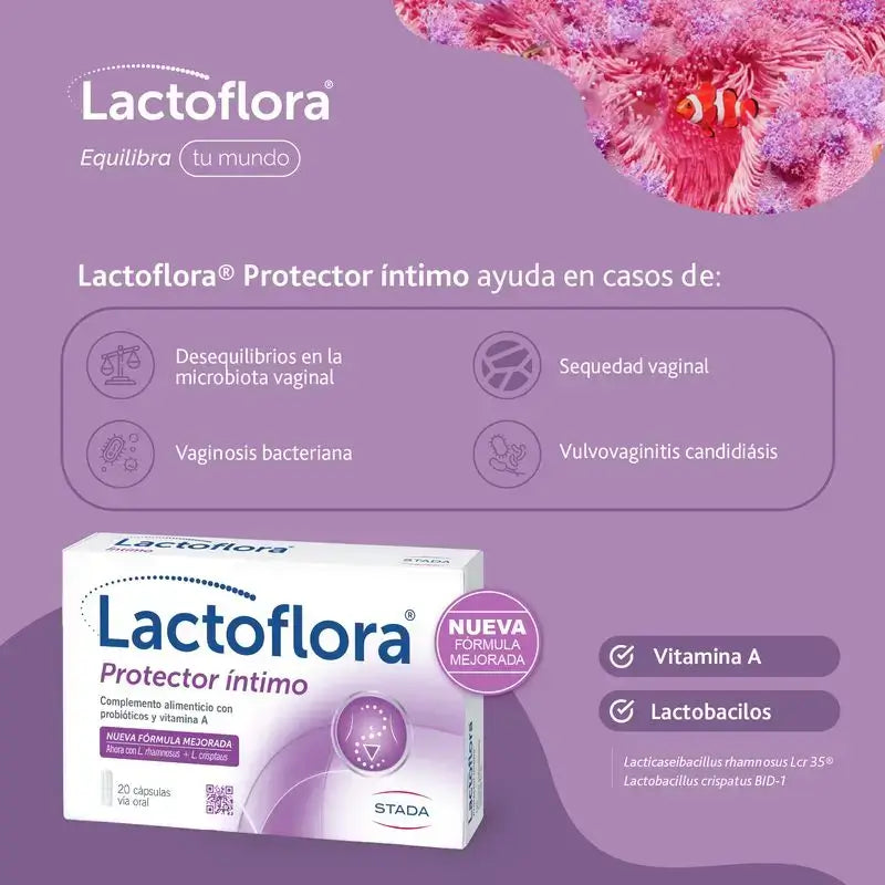 Lactoflora Intimschutz 20 Kapseln