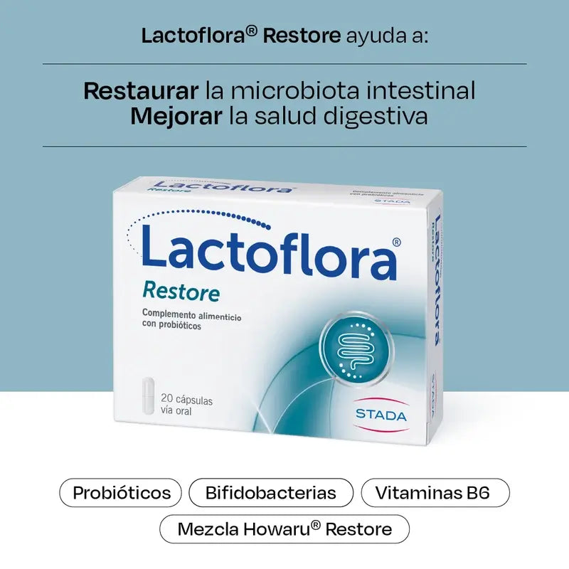 Lactoflora Restore Pack 3 x 20 Kapseln
