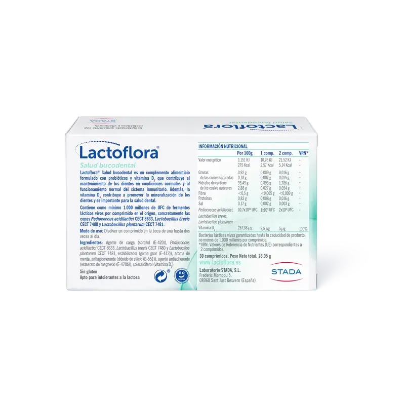 Lactoflora Bucodental Minze 30 Tabletten
