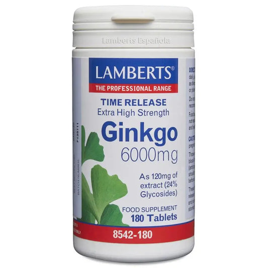 Lamberts Ginkgo Biloba, 180 capsules
