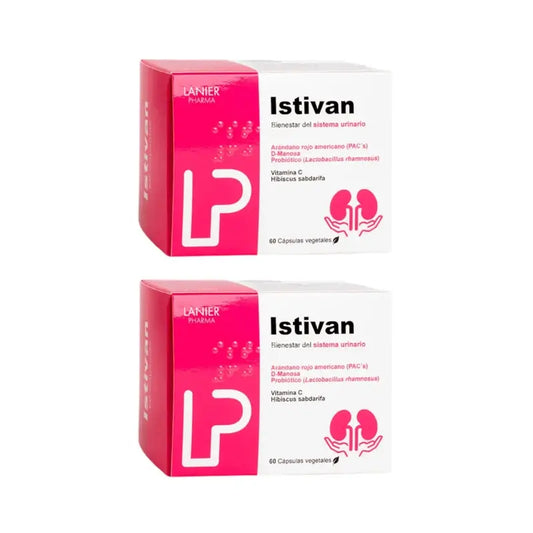 Lanier Pharma Istivan Nahrungsergänzungsmittel, 2X60 pflanzliche Kapseln
