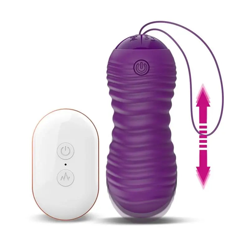 Latetobed Orio Vibro-Ei und Up and Down Telescopic Motion Fernbedienung Lila