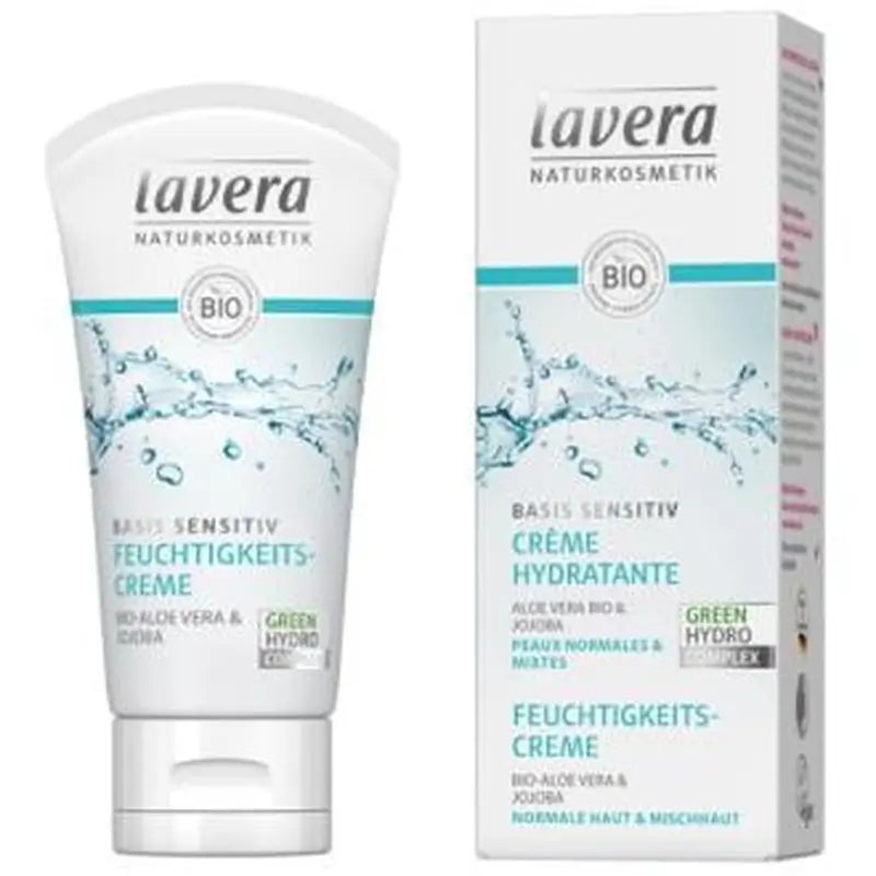 Lavera Basis Sensitiv Moisturising Cream 50Ml. Bio