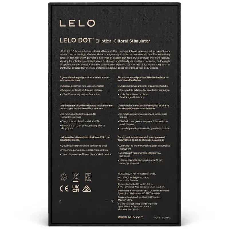 Lelo Dot Klitoris Stimulator - Lila