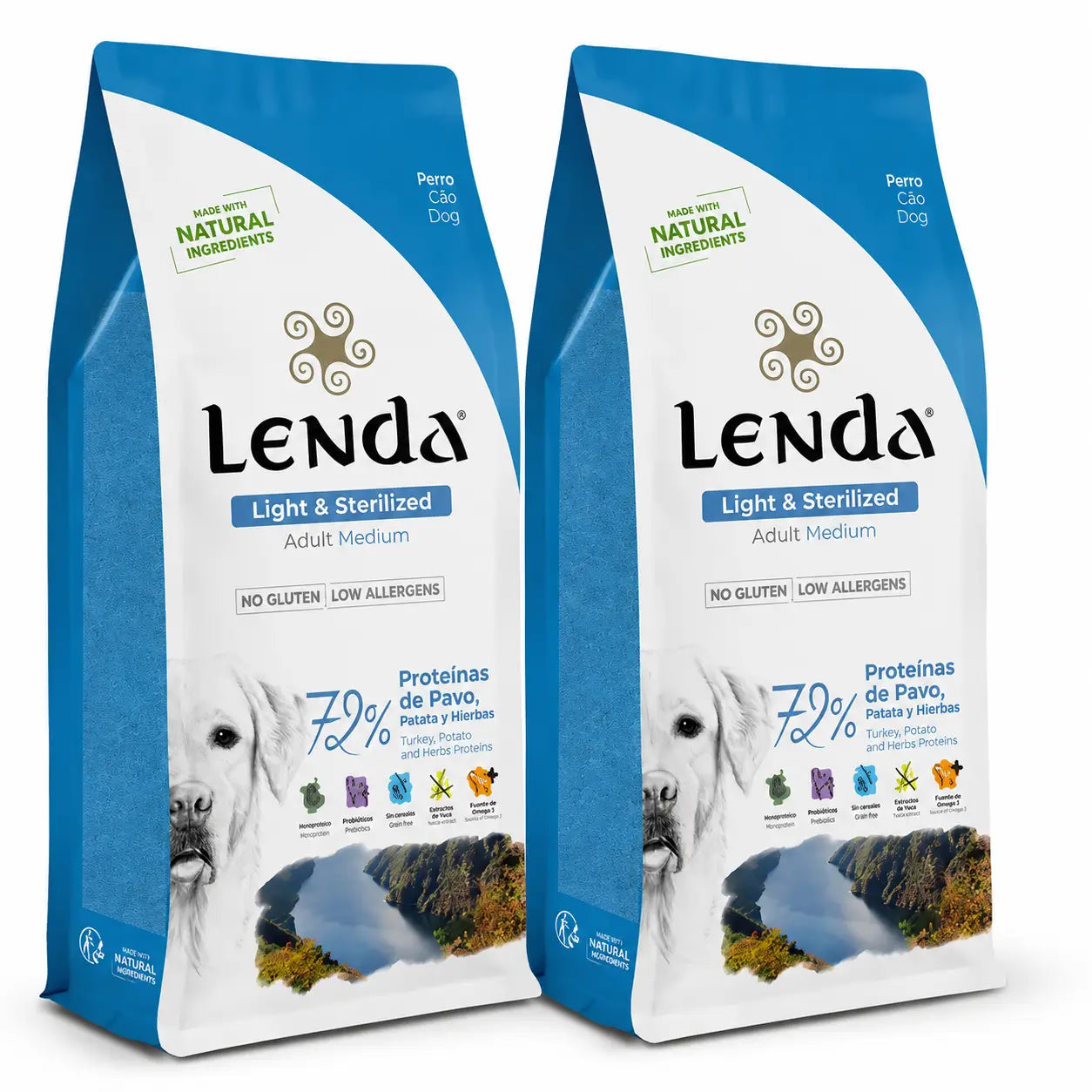 Lenda Adult Hund leicht, 2 X 6 kg