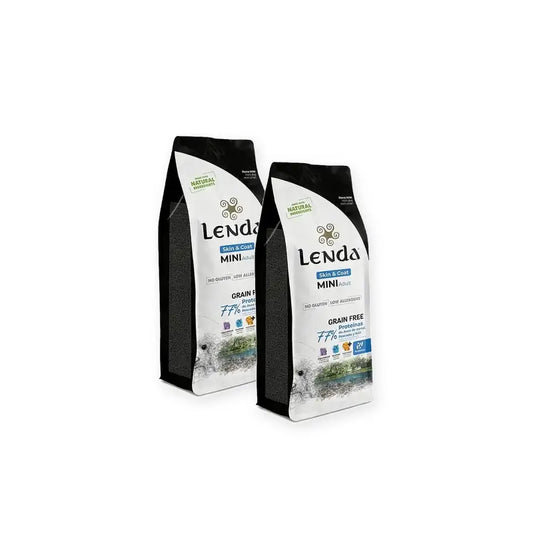 Lenda Perro Mini Hypoallergenic Grain Free, 2er-Pack à 2 kg