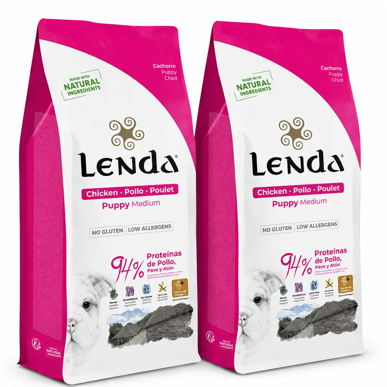 Lenda Hundewelpe, 2 X 12 kg
