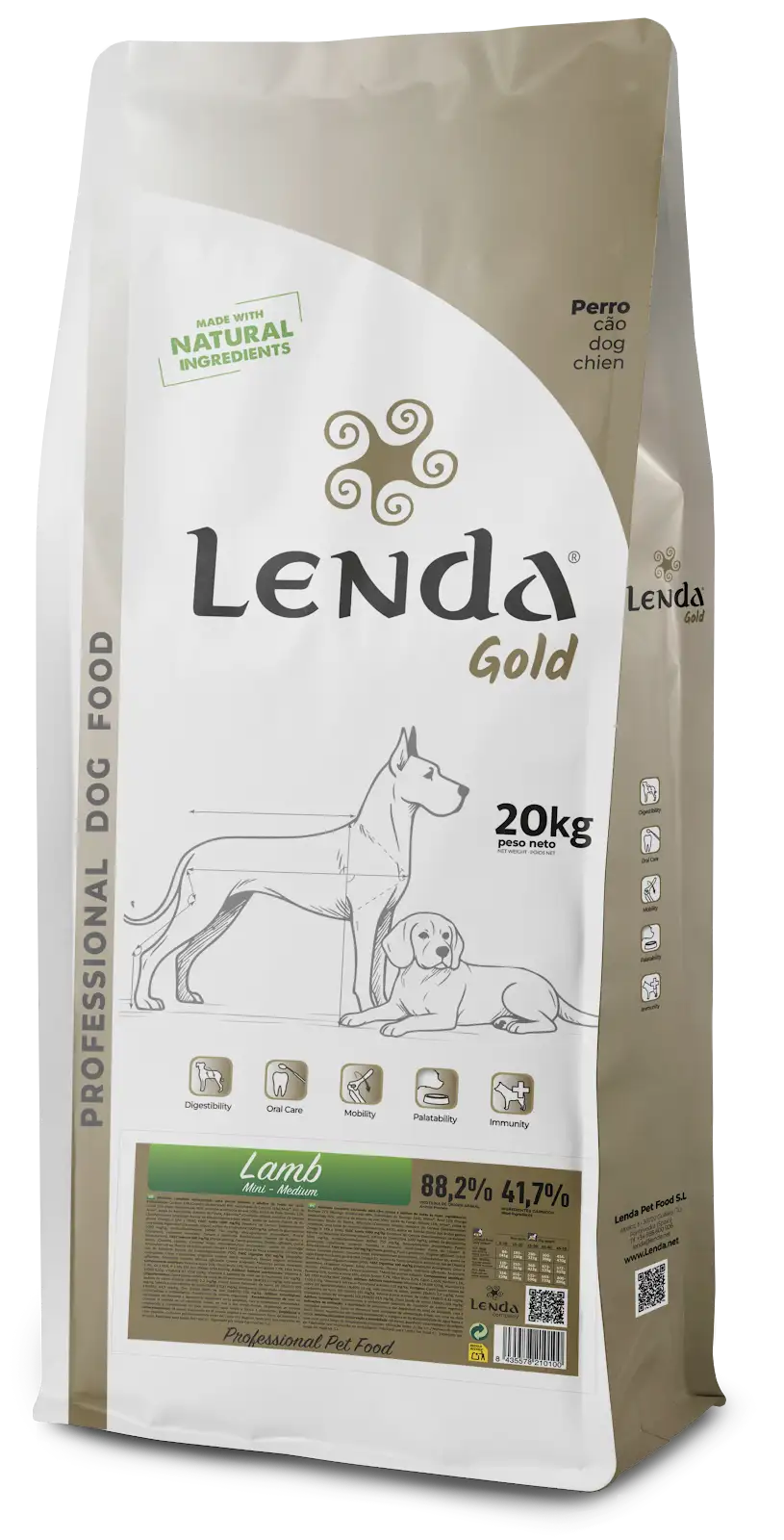 Lenda Professional Gold Lamm 20Kg