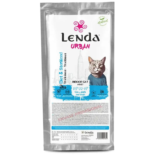 Lenda Urban Indoor Sterilisierte Katze, 2 kg
