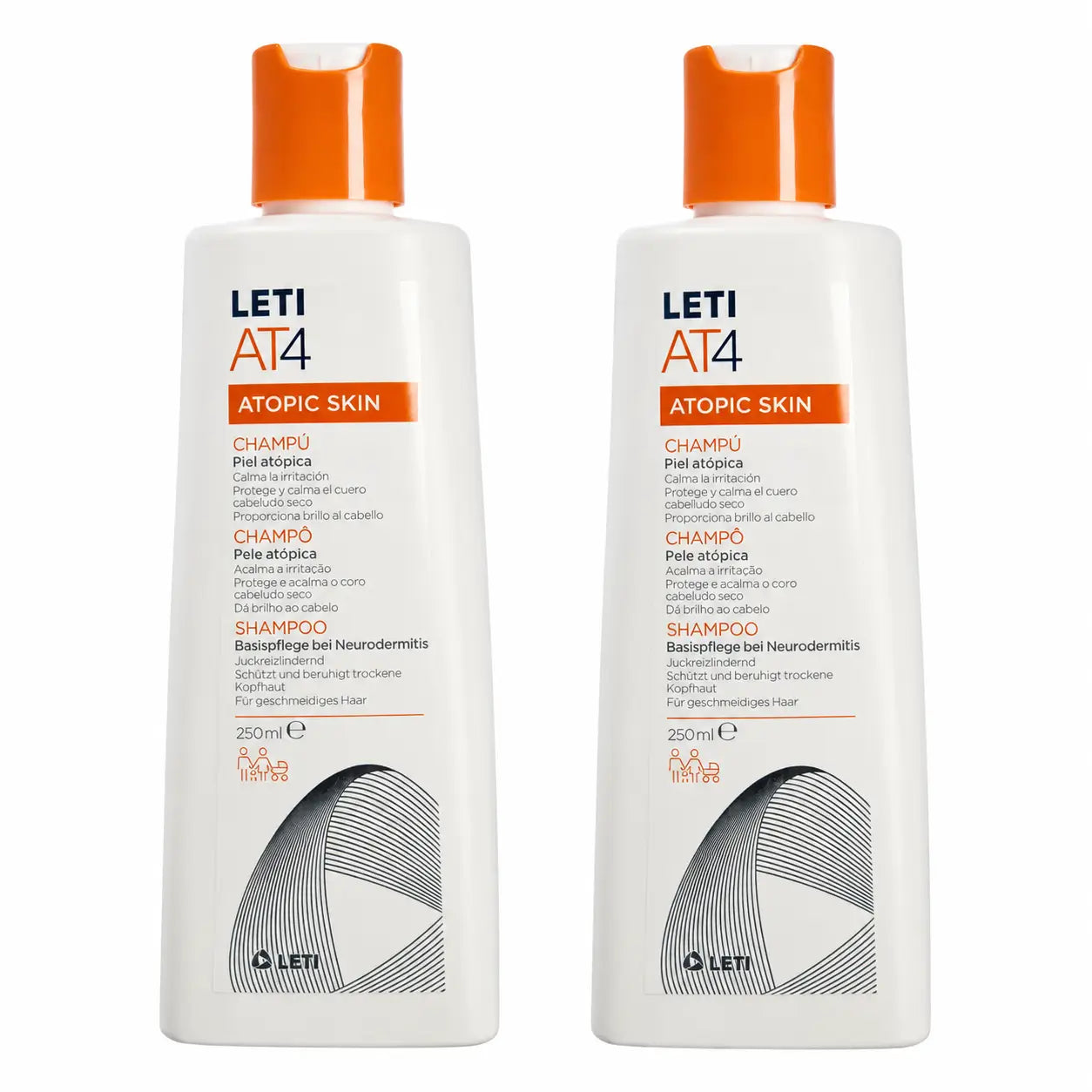 Letiat4 Shampoo, 250 ml Packung 2