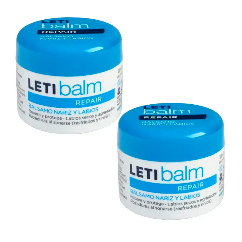 Letibalm Nasen- und Lippenbalsam Packung 2 x 10 ml