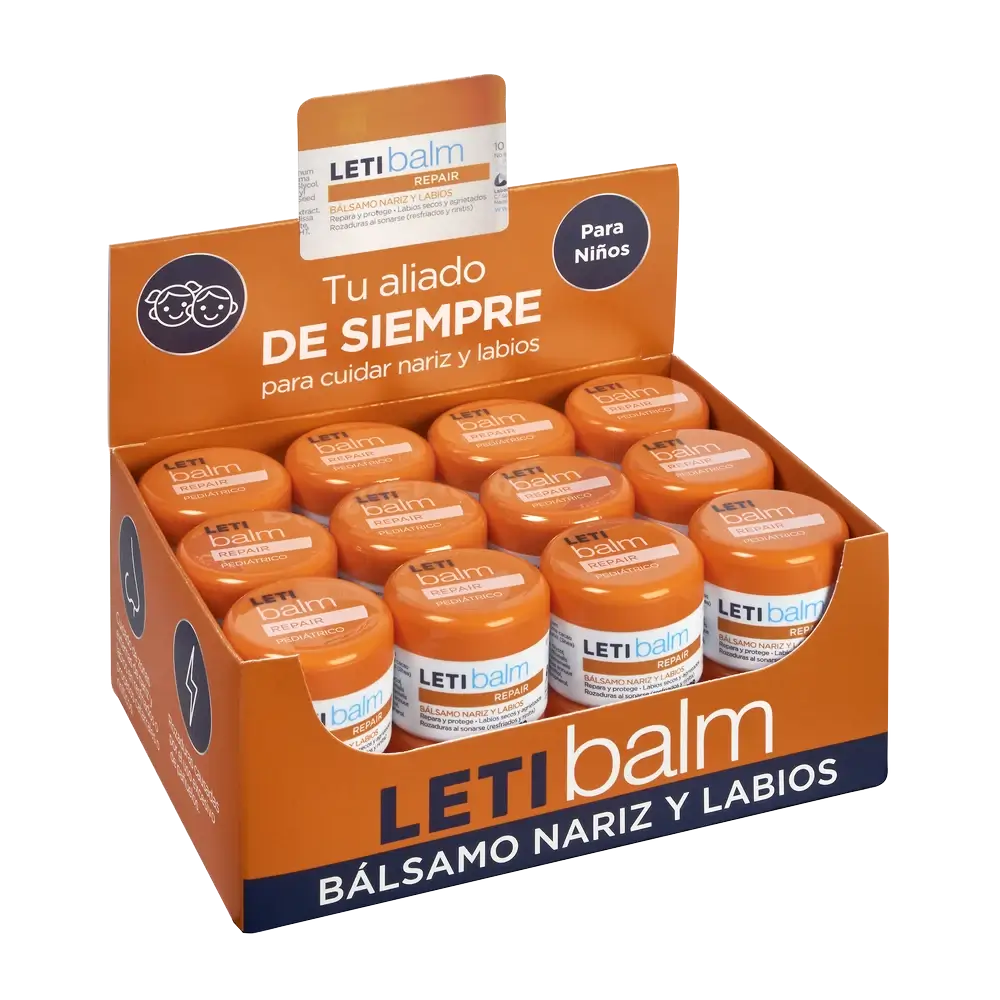 Letibalm Pädiatrischer, Nasen- und Lippenreparaturbalsam, 10 ml