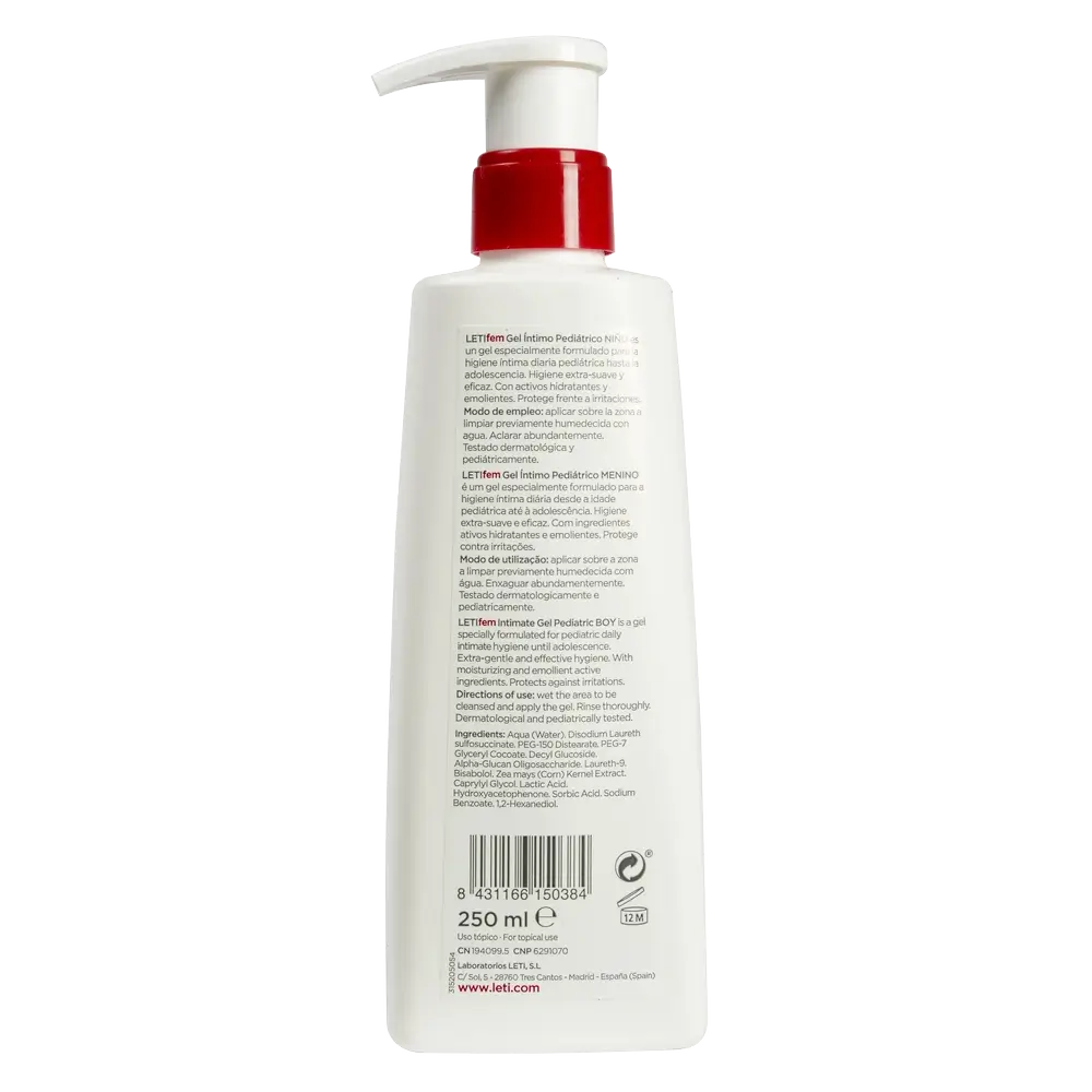 Letifem Kinder Intimgel für Kinder 250 ml