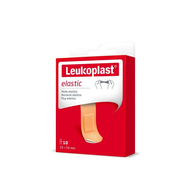 Leukoplast-Elastik, 19 mm x 56 mm, 10 Stk.