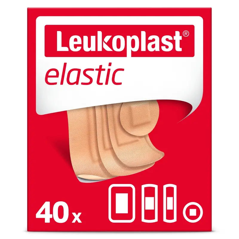 Leukoplast Elastik, 40 Stück Sortiment