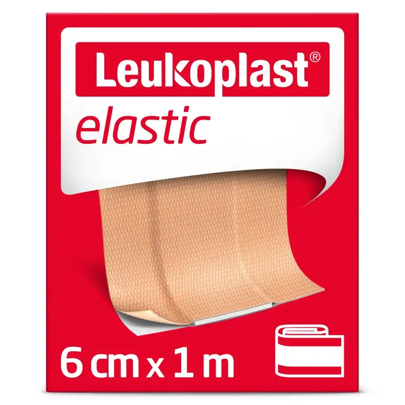 Leukoplast-Elastik, 6 cm x 1 m