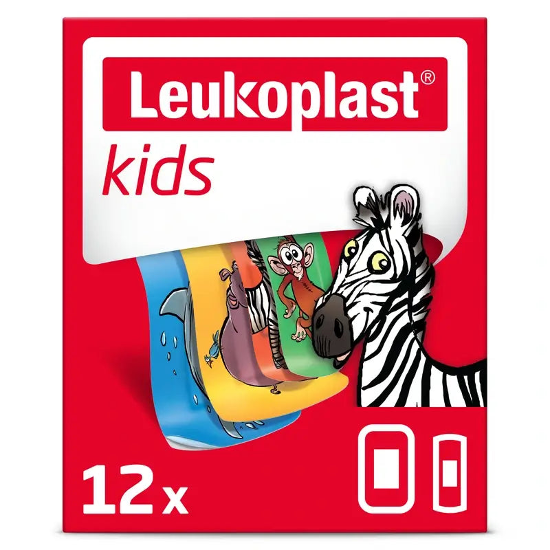 Leukoplast Kinderzoo, 12-teiliges Sortiment