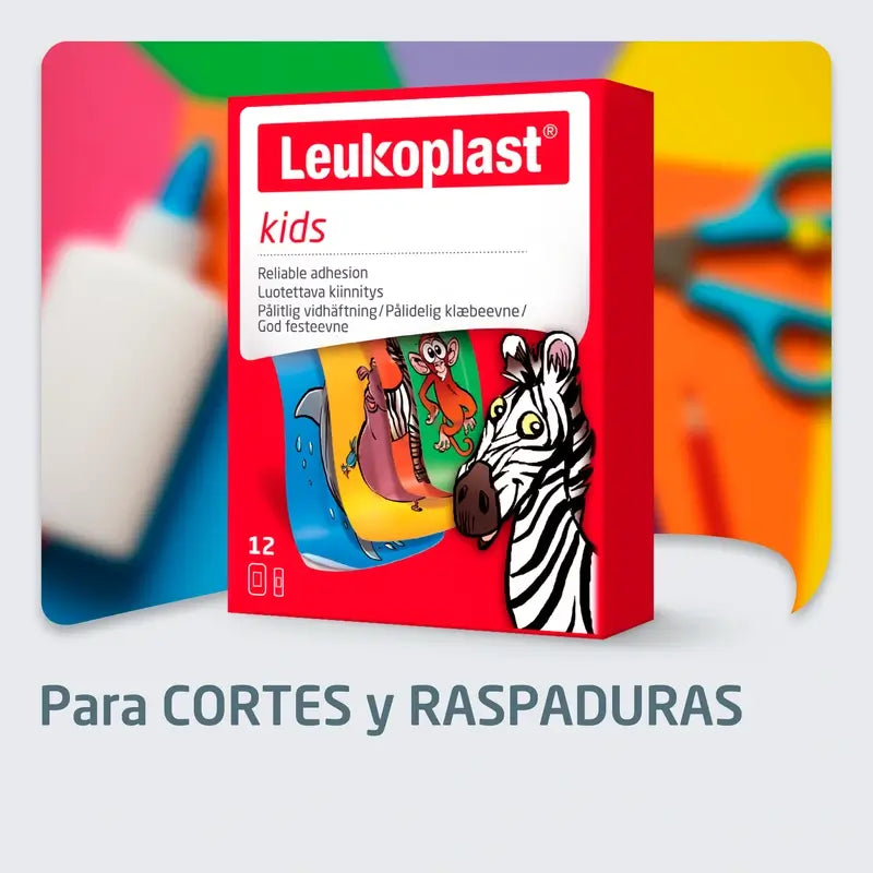 Leukoplast Kinderzoo, 12-teiliges Sortiment