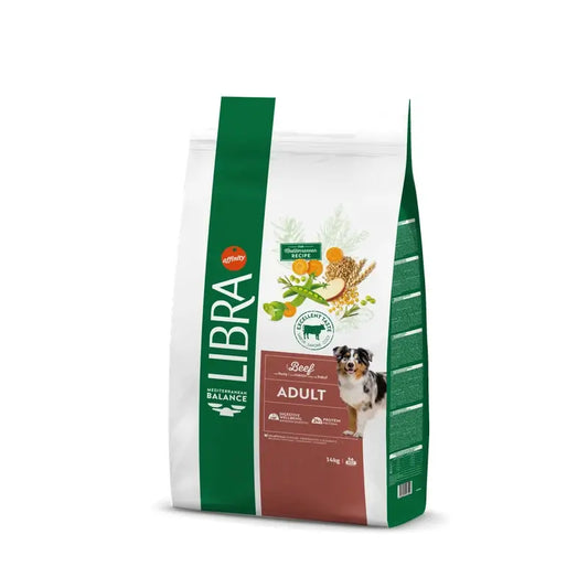 Libra Canine Adult Buey 14Kg, Hundefutter