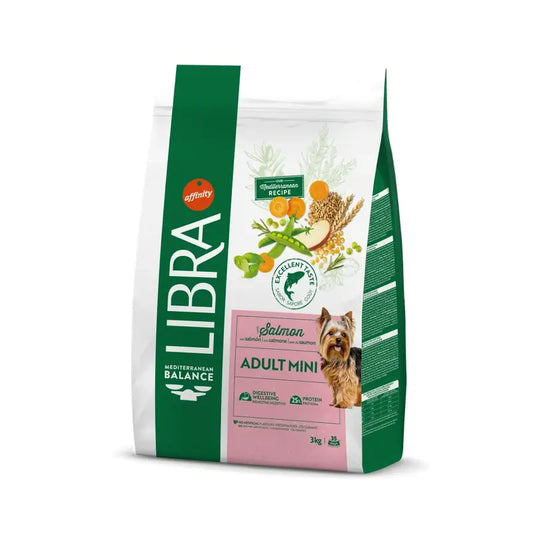 Libra Canine Adult Mini Salmon 3kg, Hundefutter für Hunde