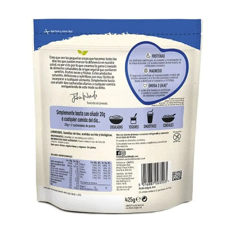 Linwoods Bio gemahlene Leinsamen 675Gr.