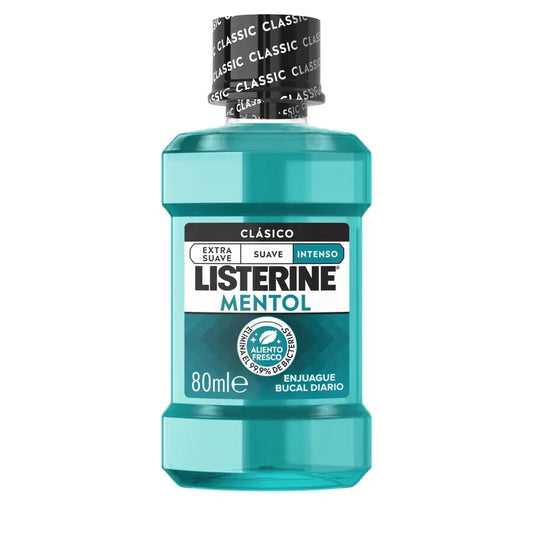 Listerine Menthol Mundspülung, 80 ml