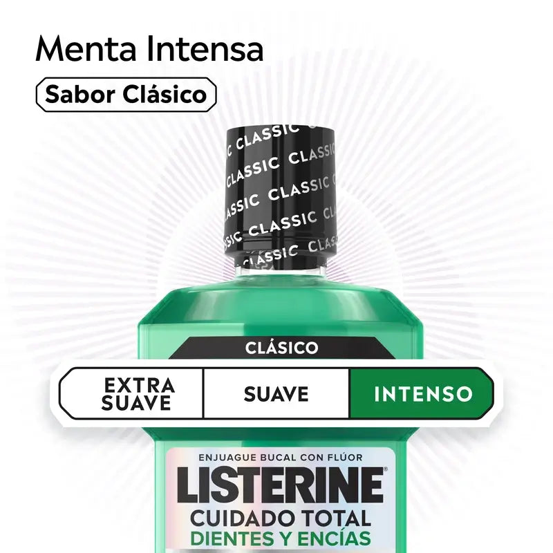 Listerine Zahn- & Zahnfleischschutz Mundwasser Fresh Mint, 500 Ml