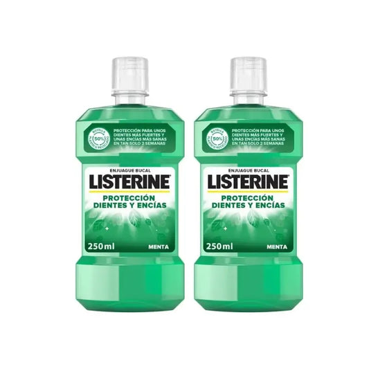 Listerine Zähne & Zahnfleisch Mundwasser Packung 2 x 250 ml