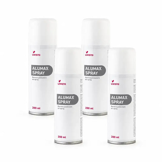 Livisto Alumax Spray-Packung 4 x 200 ml