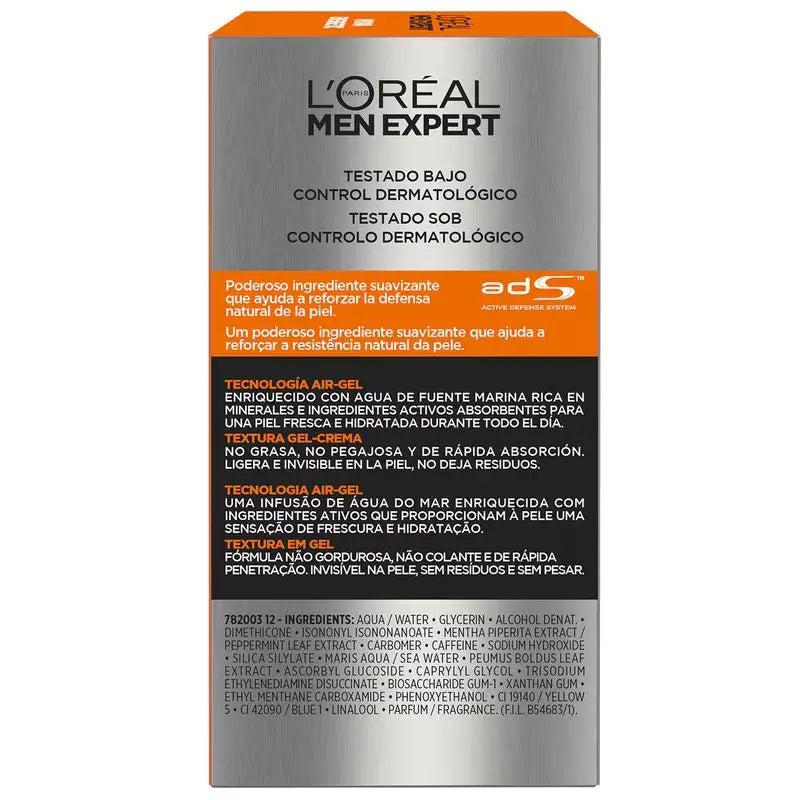 L'Oréal Paris Men Expert Hydra Energetic Anti-Brinkle Feuchtigkeitscreme für Männer 50 ml
