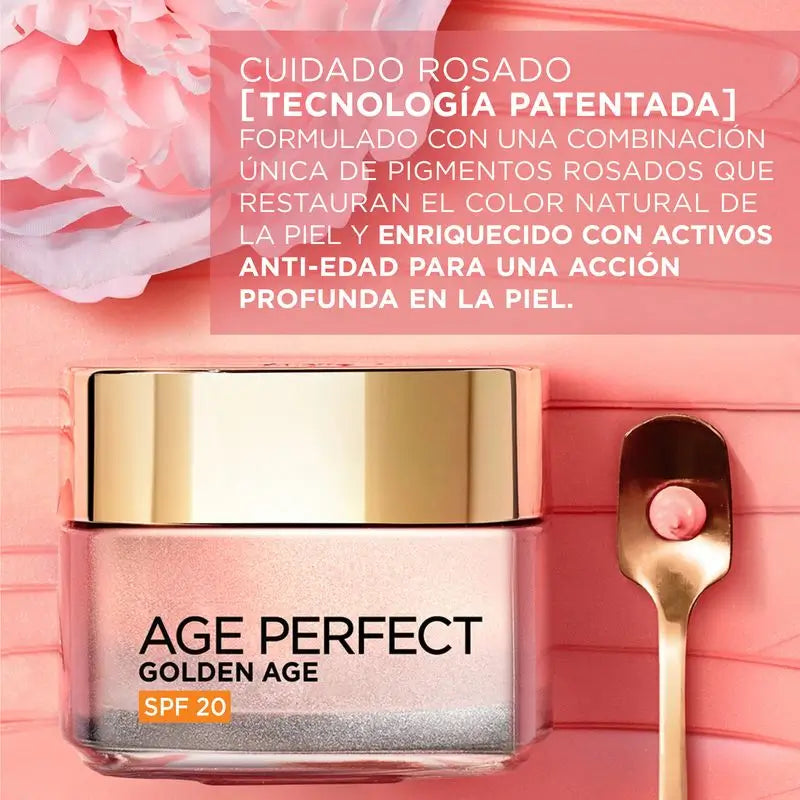 L'Oréal Paris Age Perfect Golden Age Sun Protection Day Cream Spf 20 Reife und matte Haut
