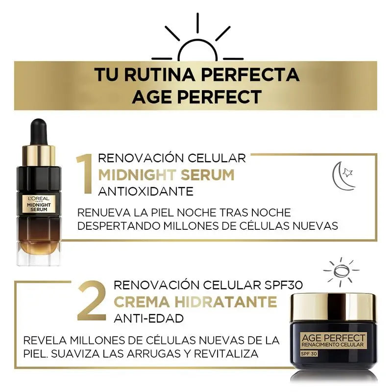 L'Oréal Paris Age Perfect Cellular Renaissance Regenerationscreme Spf30 mit Antioxidantienkomplex