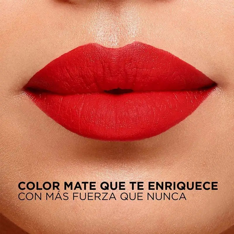 L'Oréal Paris Lippenstift Color Riche Intensives Volumen Matte Farbton 346 Rouge Determin