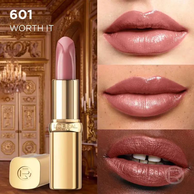 L'Oréal Paris Lippenstift Color Riche Nudes of Worth Satin Shade 601 Worth It
