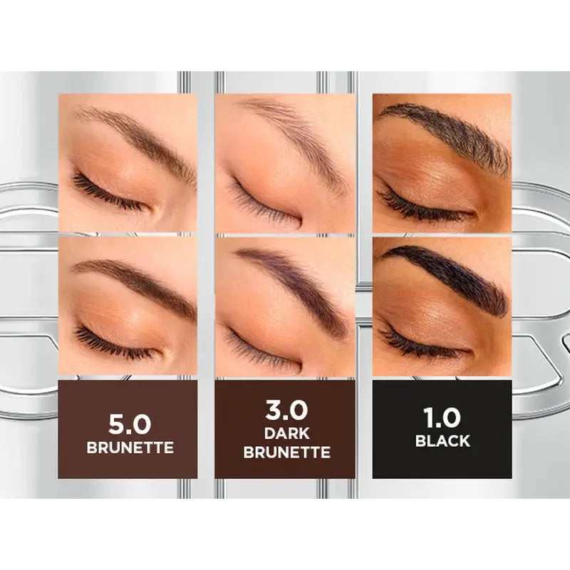 L'Oréal Paris Brauenfarbe Semi-Permanent Brauenfarbe 1.0 Schwarz