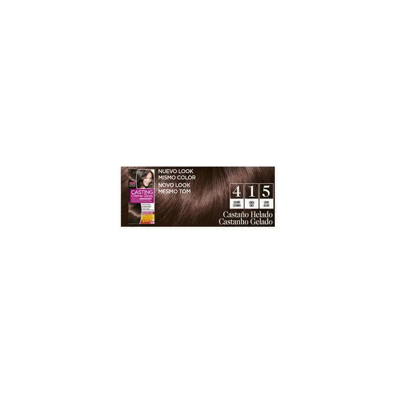 L'Oréal Paris Casting Creme Gloss Farbe Bad 415 Eisiges Braun